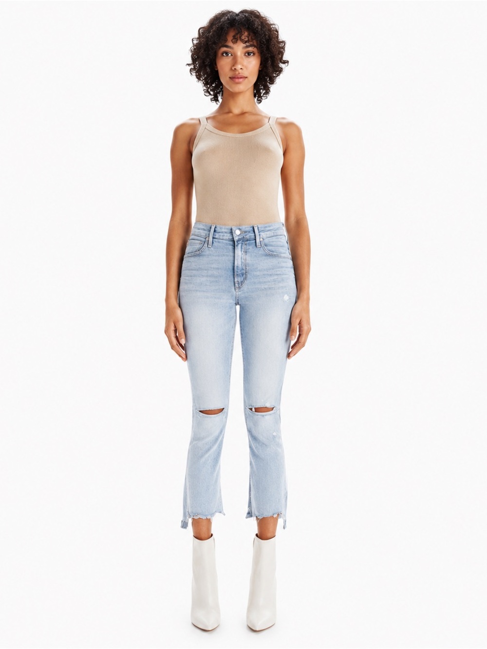 MOTHER Insider Crop Step Fray Jeans |
Drinking By The Pool | Flare | Size 23